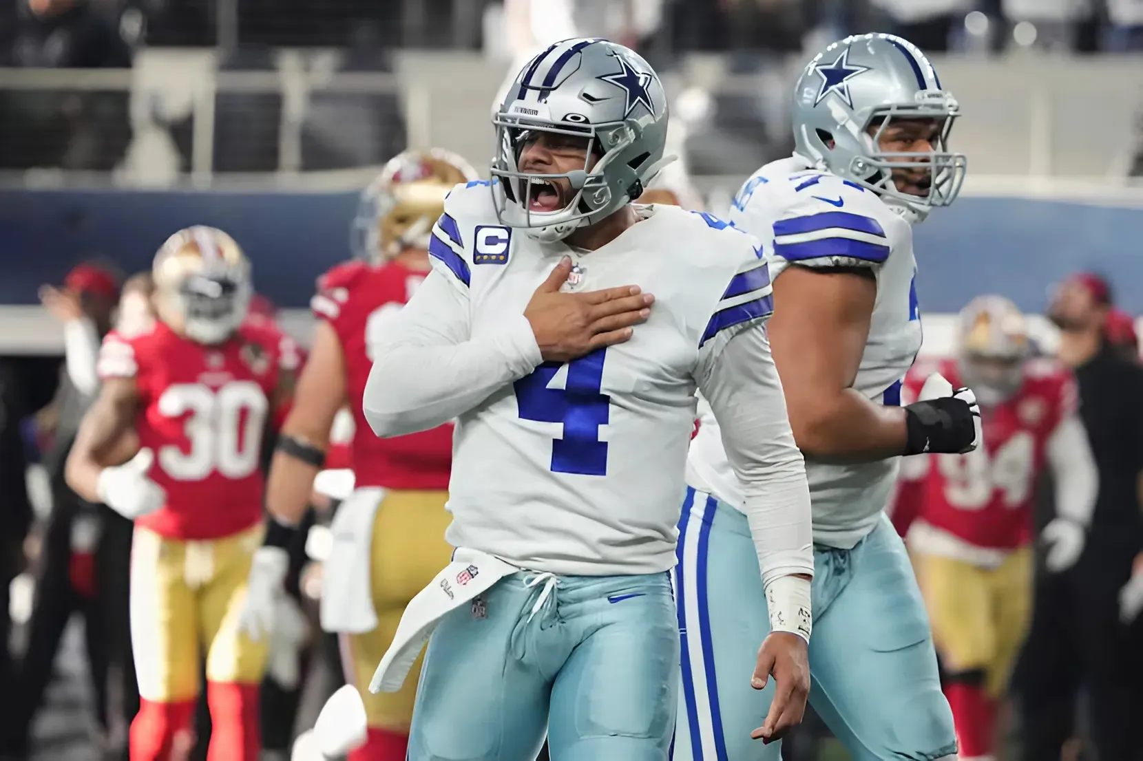 Did Cowboys bench Dak Prescott? Why Dallas pulled star QB in fourth quarter of blowout loss vs. Lions