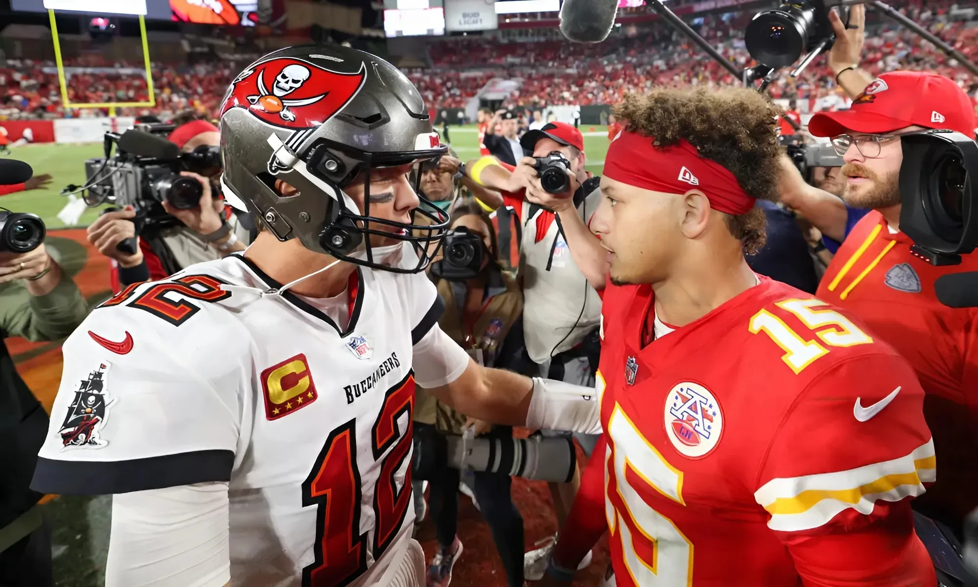 NFL legend Tom Brady continues rivalry with Chiefs QB Patrick Mahomes in new role