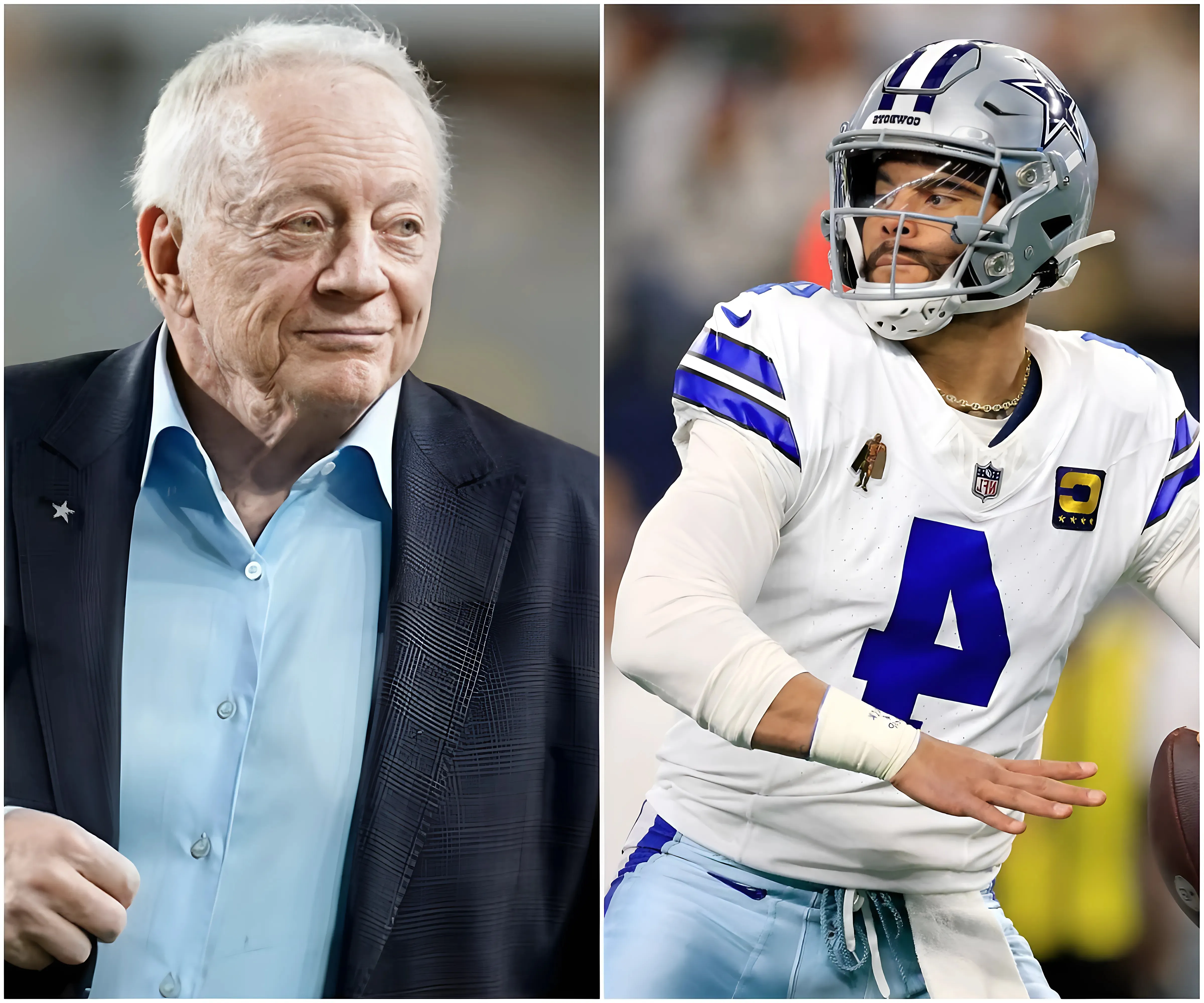 Jerry Jones sends clear message to Dak Prescott and Dallas Cowboys after loss against Lions