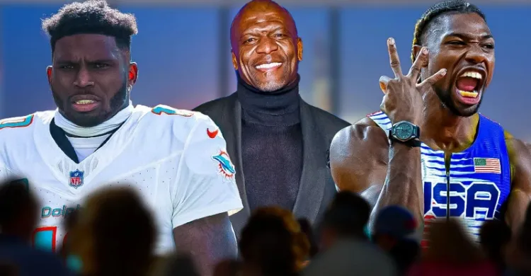 How Terry Crews is making Tyreek Hill vs. Noah Lyles race happen