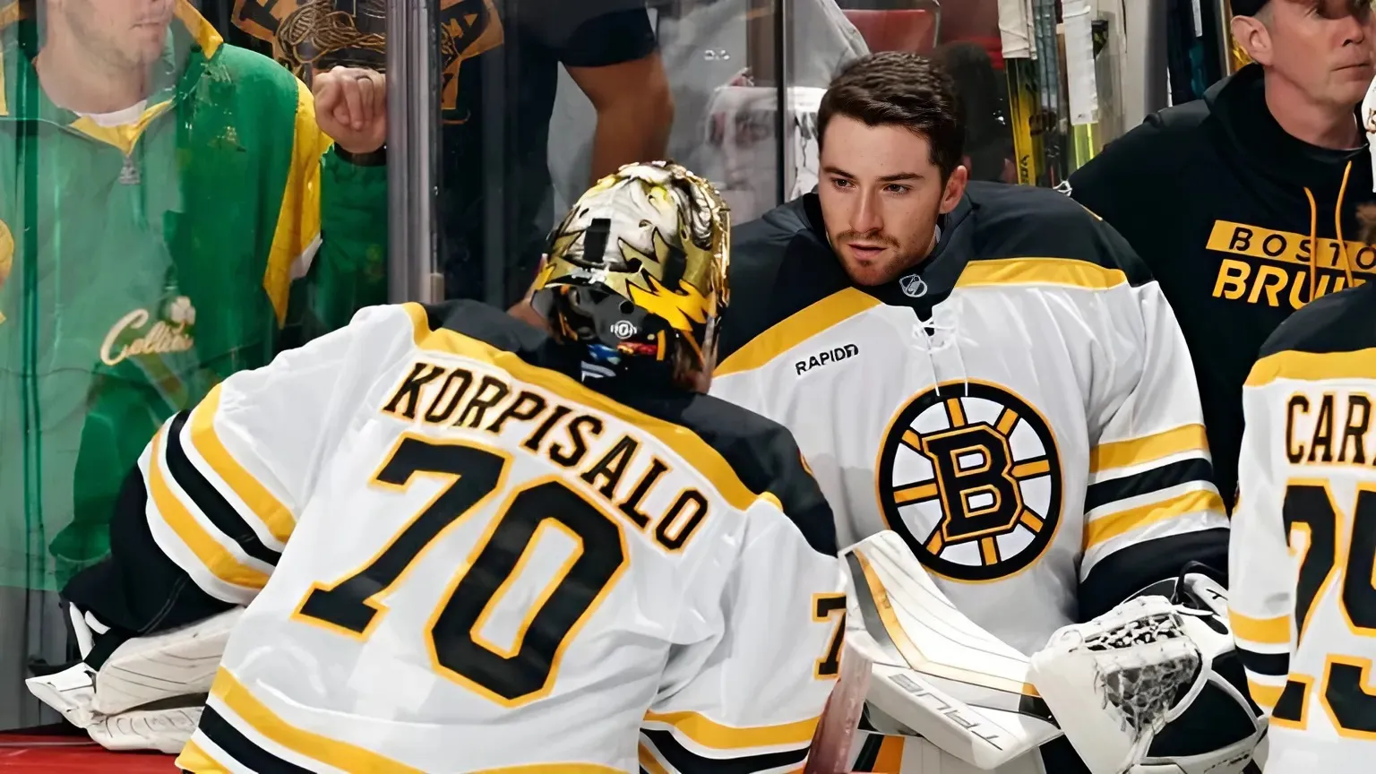 Boston Bruins might have to trade one of their goalies