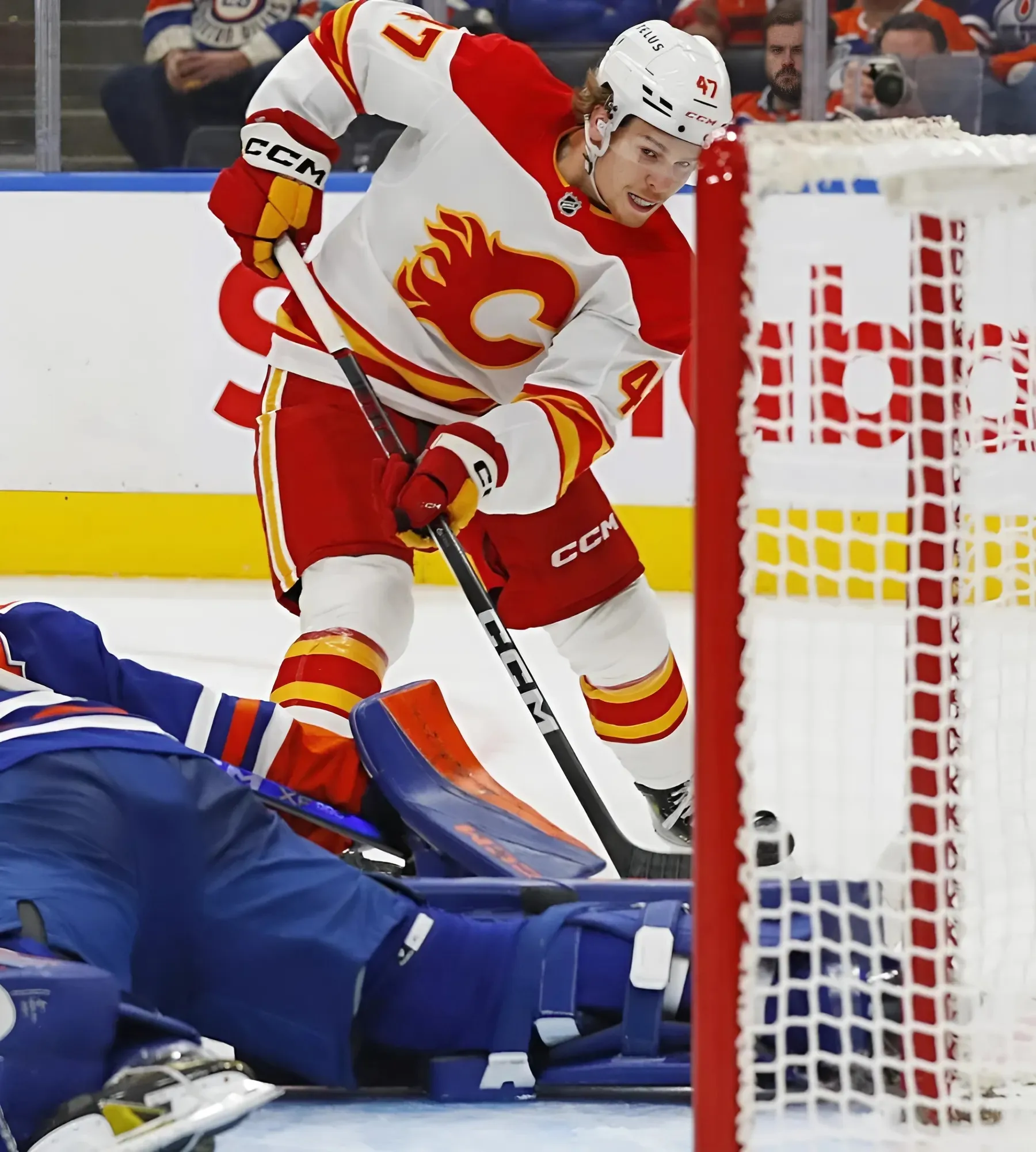 Instant Reaction: Oilers derailed by disallowed goals, give up four straight in 4-1 loss to the Flames