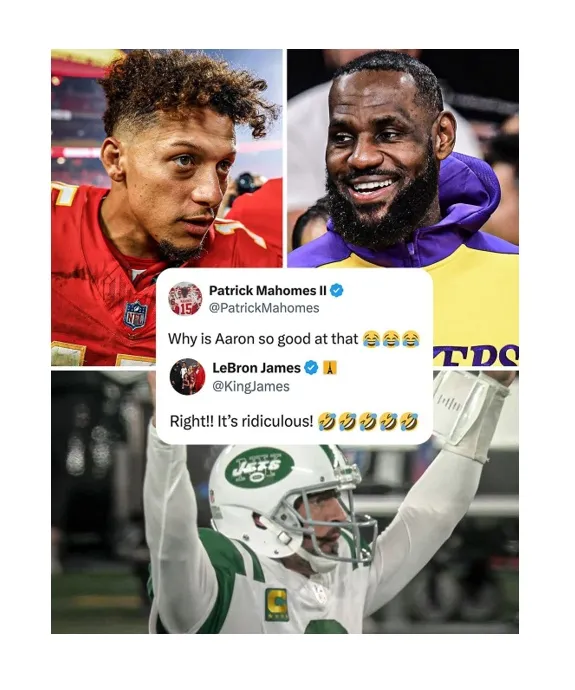 ‘GOATs talking’ – Patrick Mahomes and LeBron James in awe of Aaron Rodgers after crazy Hail Mary touchdown