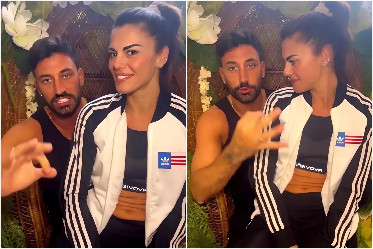 Giovanni Pernice sparks romance rumours with Italian Strictly partner as she sits on his knee in cosy new video liennhi