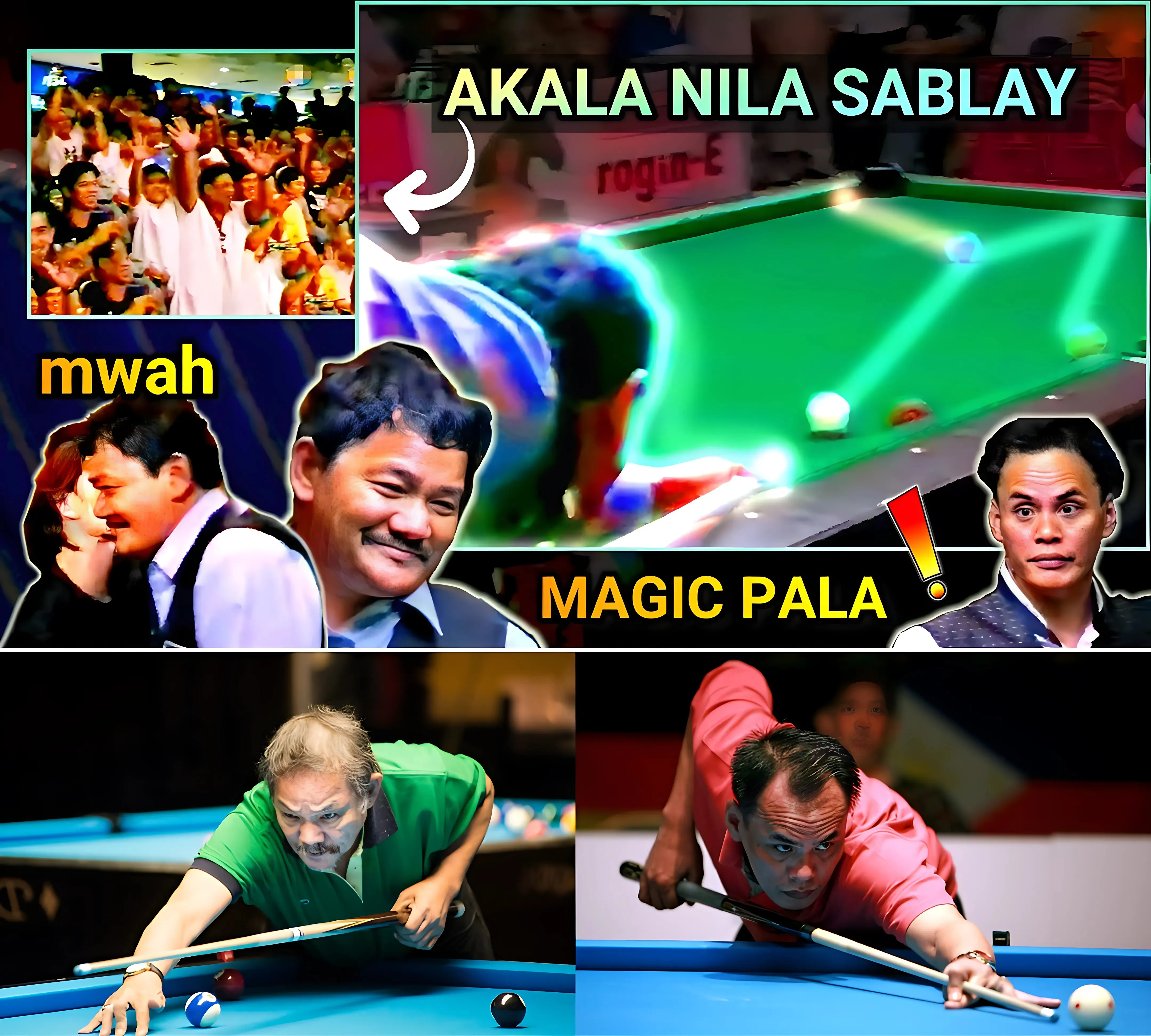 Shock: Efren Reyes Shakes Up the Game With Magical Shot!