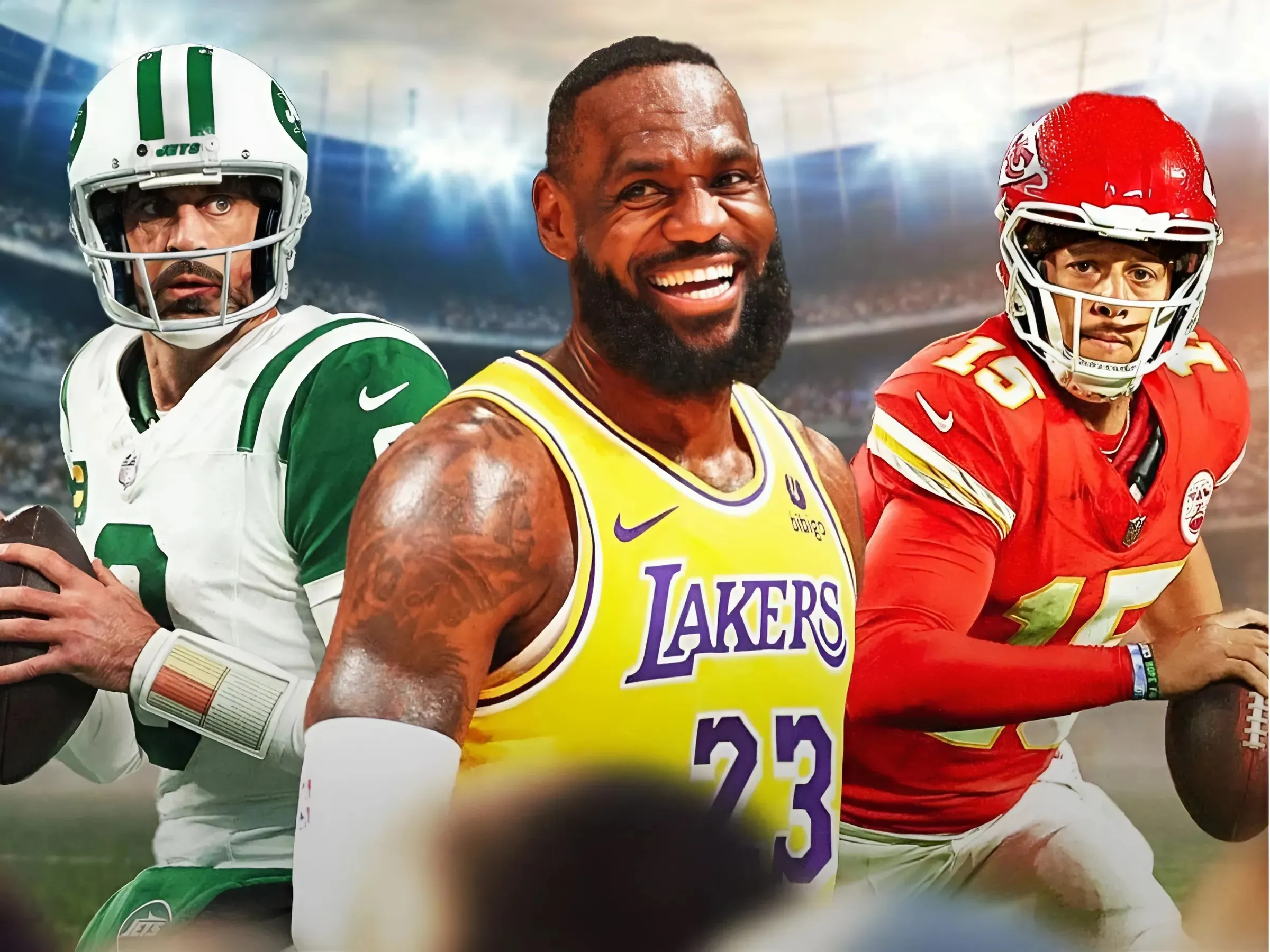 Lakers' LeBron James echoes Patrick Mahomes' honest take on Aaron Rodgers