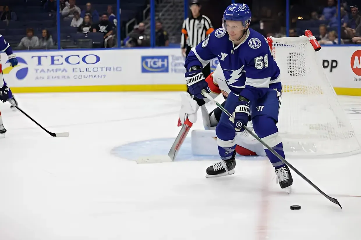 Guentzel settling in on Lightning's top line