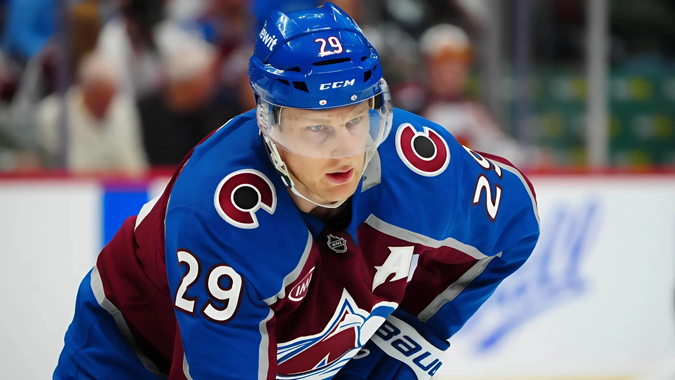 Nathan MacKinnon hammers Alexander Romanov and calamity ensues