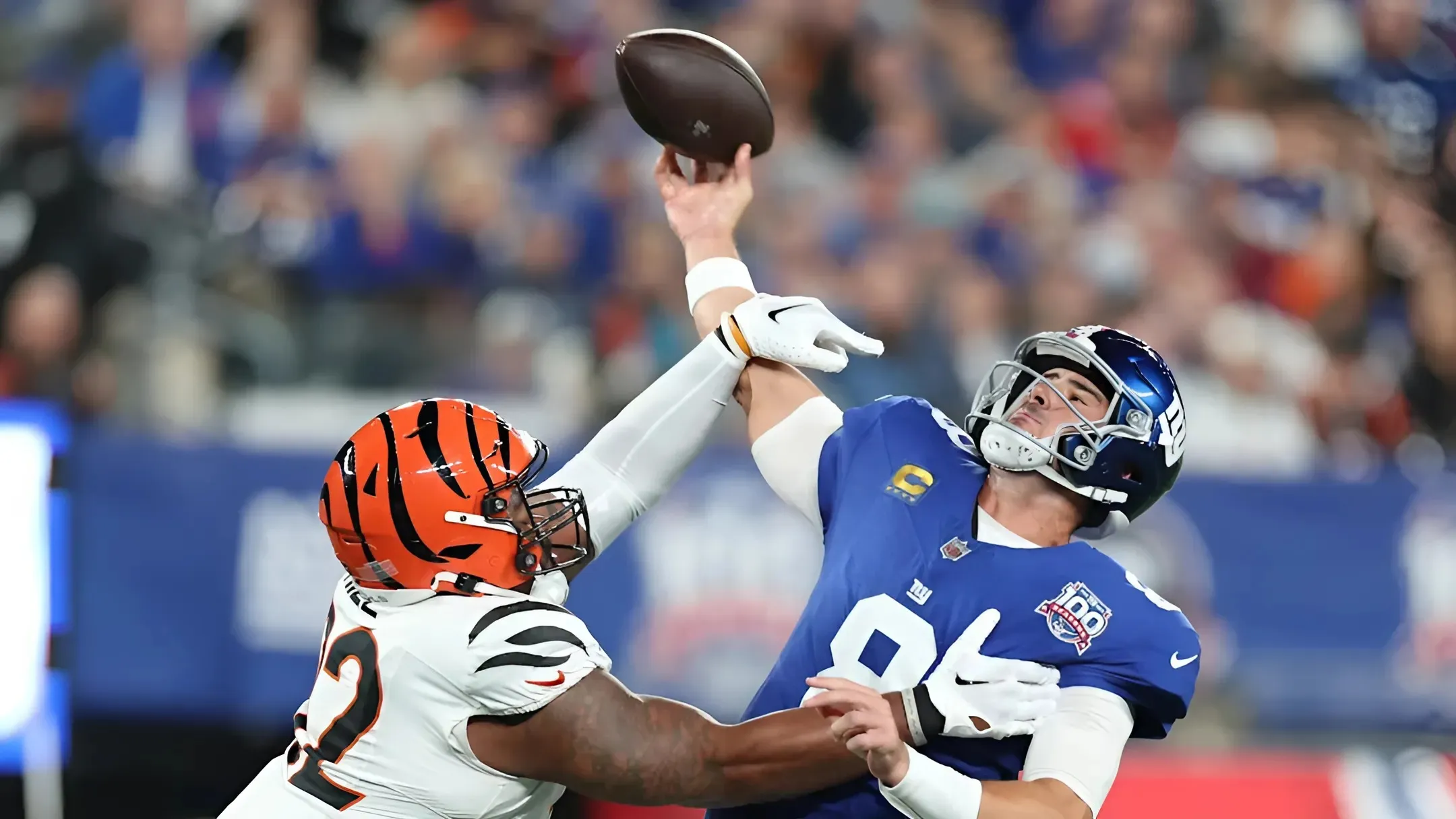 Giants QB Daniel Jones gave worst explanation possible on his INT vs. Bengals