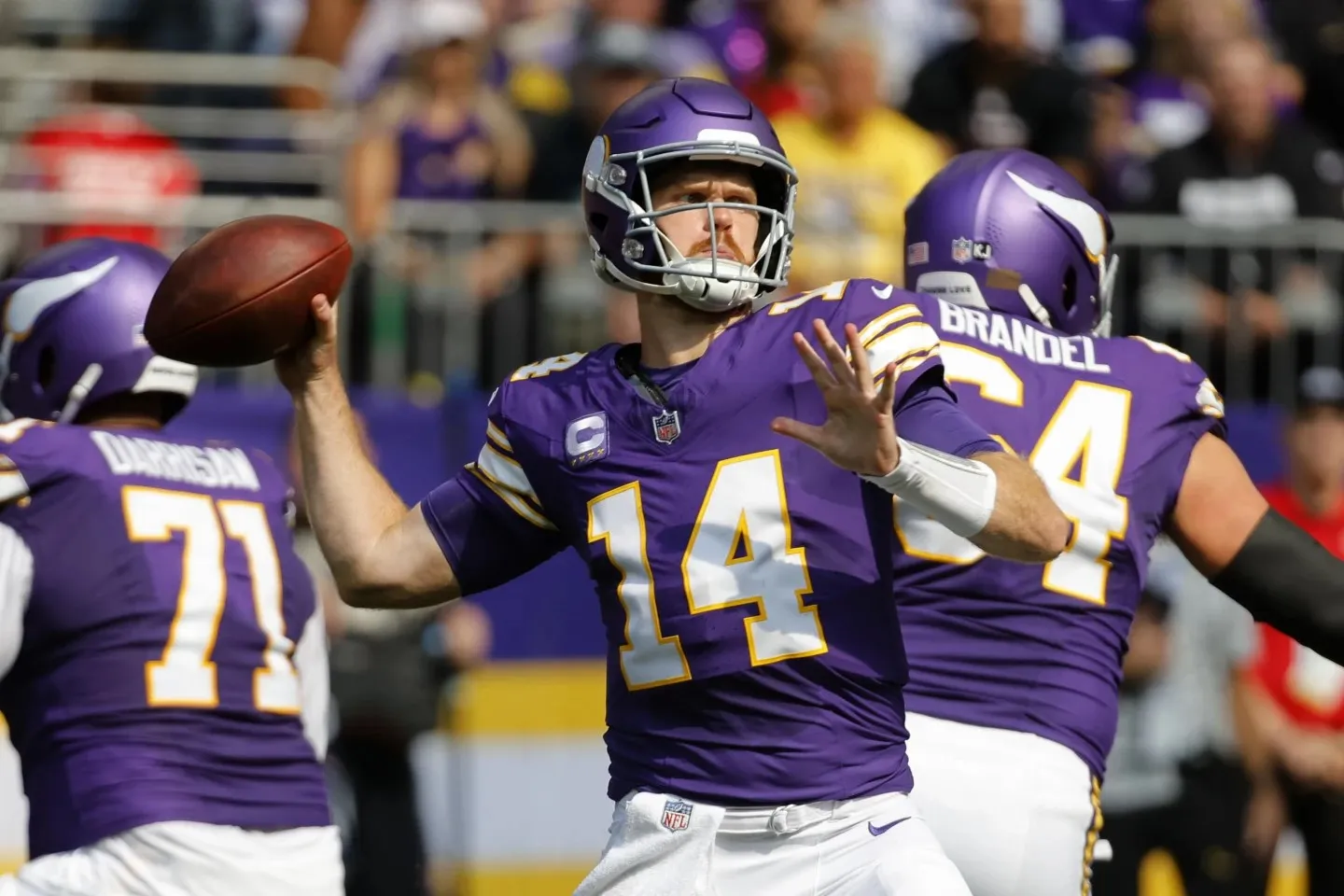 Vikings QB Sam Darnold Snubbed for Major Award After Rule Change