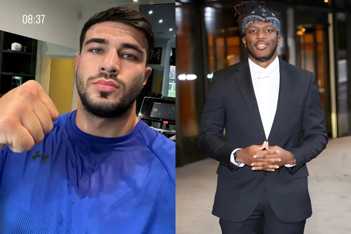 Watch as Tommy Fury reignites bitter feud with KSI by slamming his BGT job – and swerves I’m A Celeb question ngocc