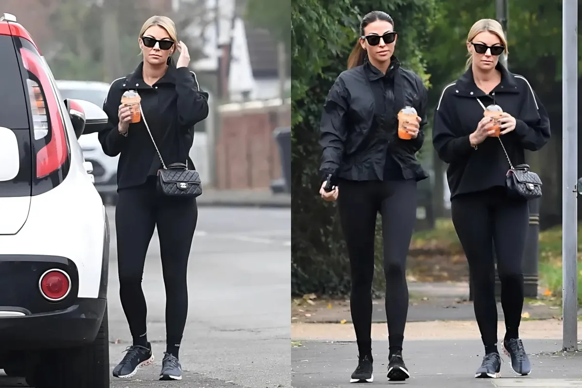 Billi Mucklow seen for the first time since Andy Carroll’s holiday with Lou Teasdale as she’s supported by Towie co-star ngocc