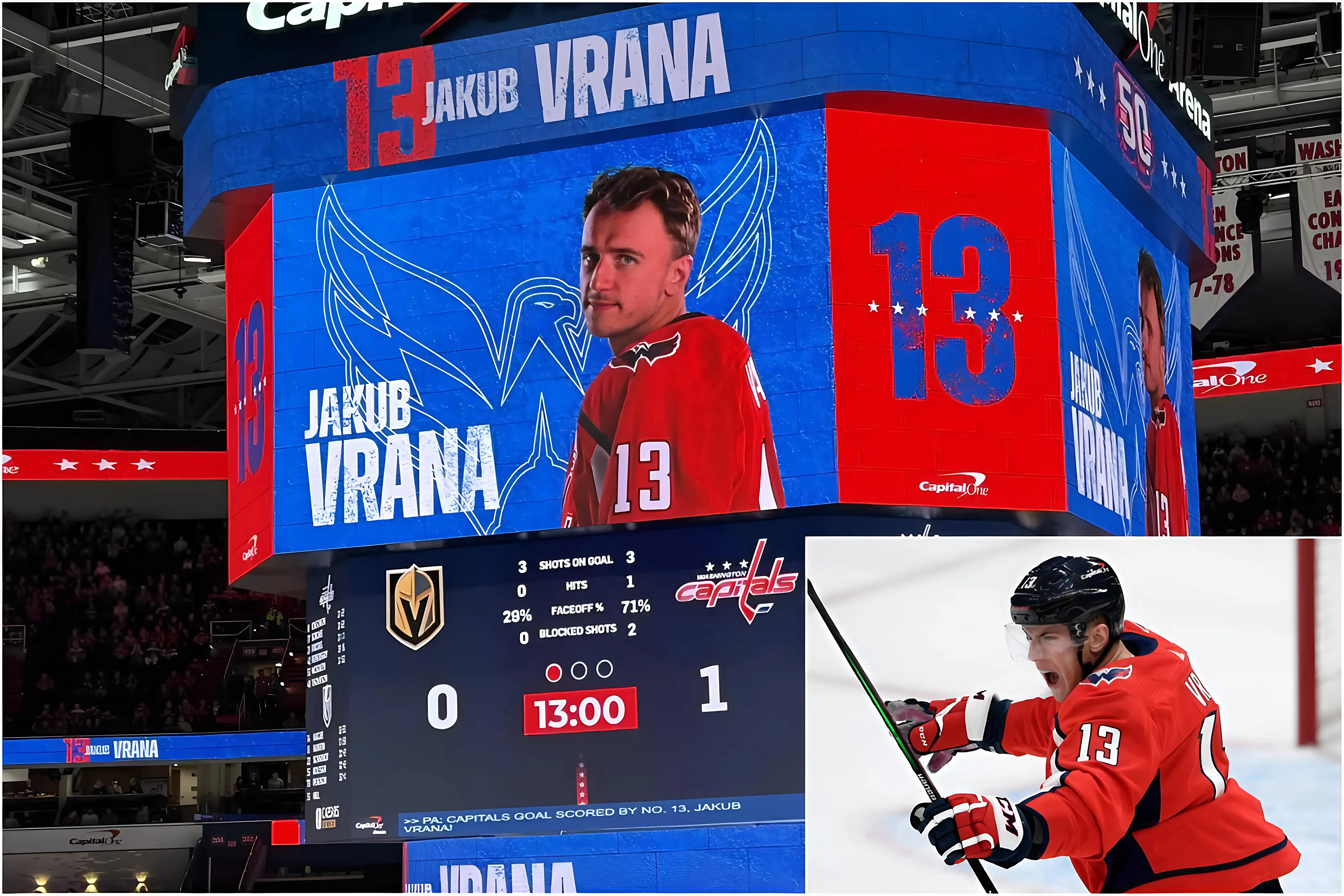 Jakub Vrana scores in first game back with Washington Capitals since 2021: ‘It’s awesome to play in this barn again’ trucc