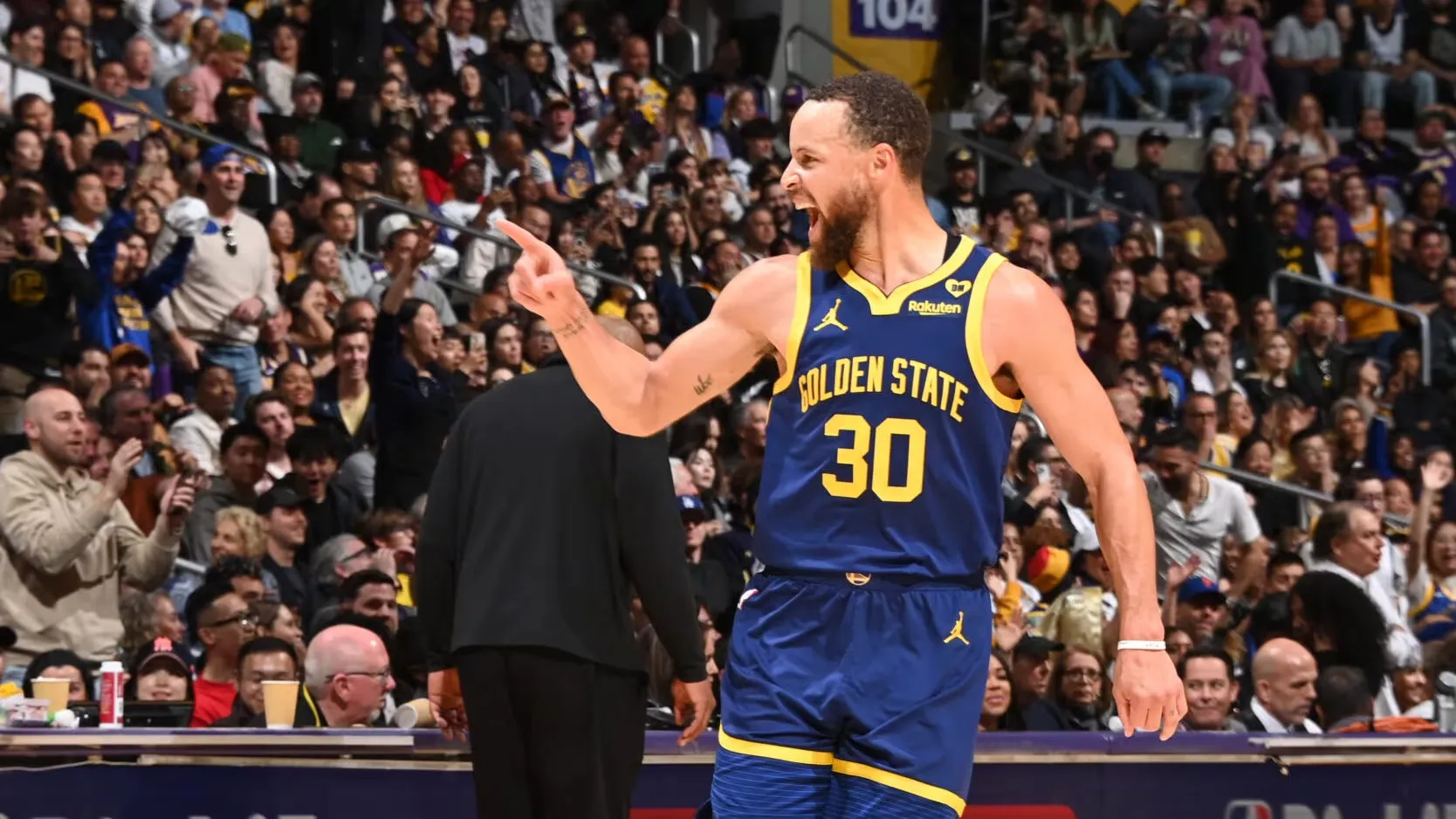 Steph Curry Goes Viral for Mocking Lakers Star