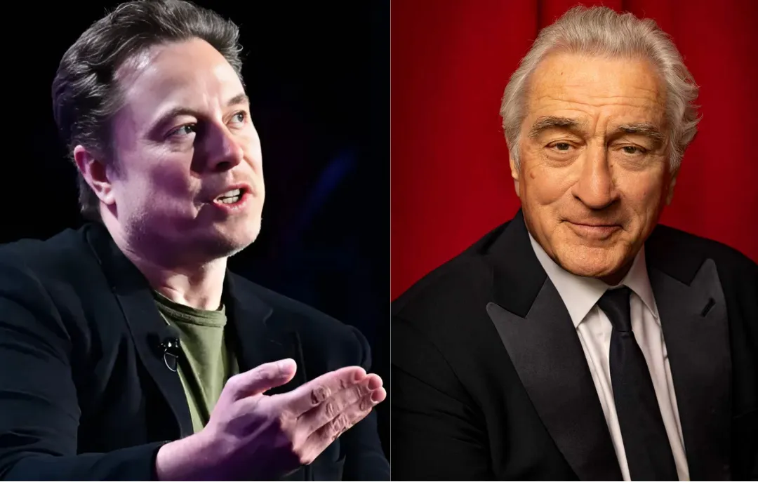 Elon Musk Calls Out Robert De Niro Publicly, “He’s a Creepy Woke Guy”