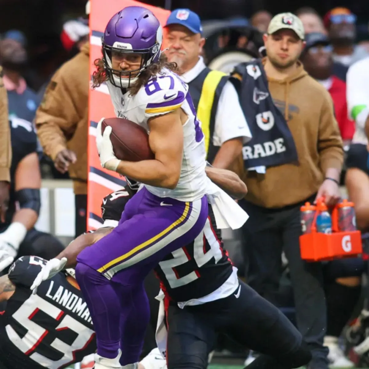 Vikings initial injury report looks bleak but there is a light at the end of the tunnel