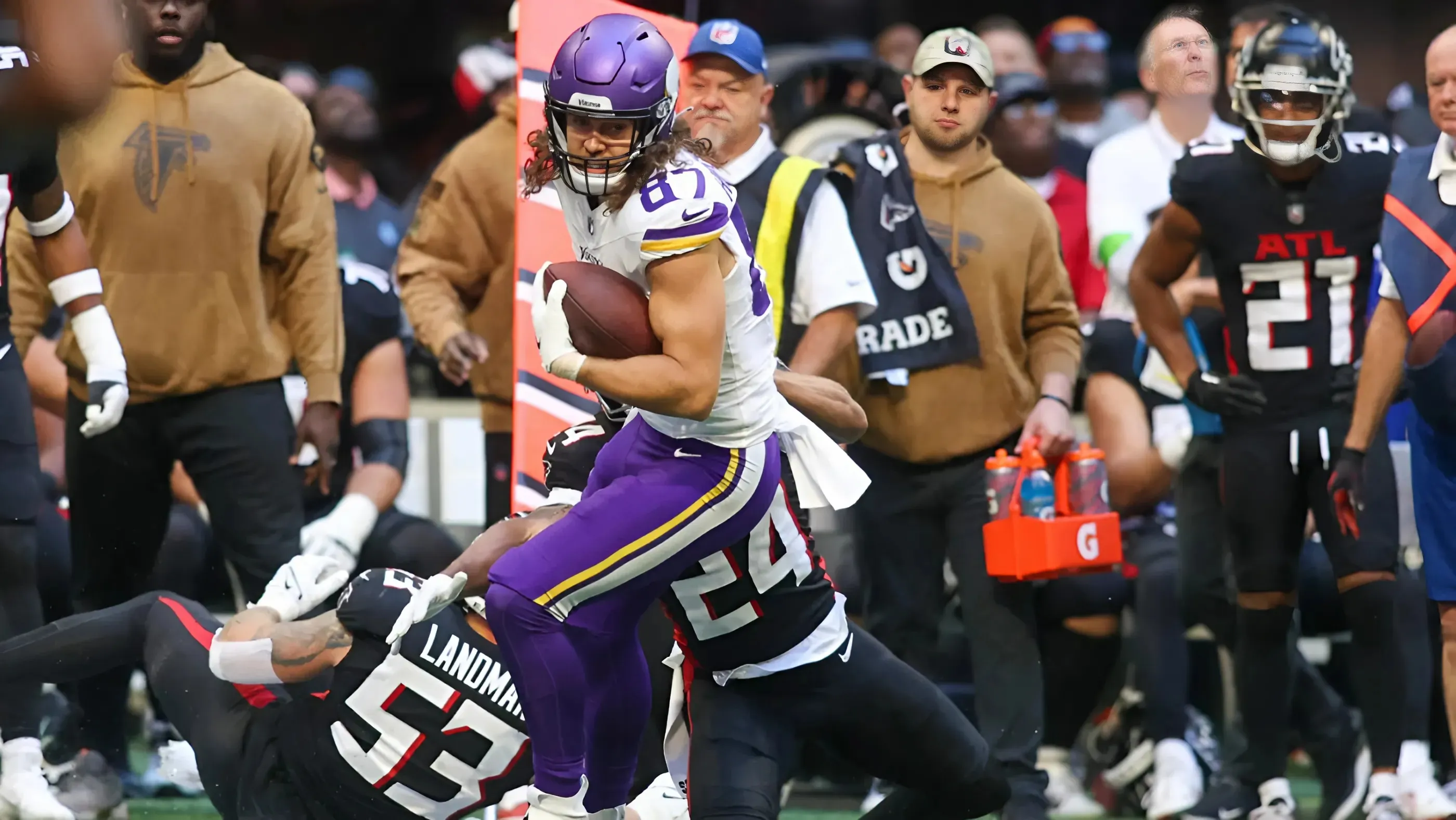 Vikings initial injury report looks bleak but there is a light at the end of the tunnel