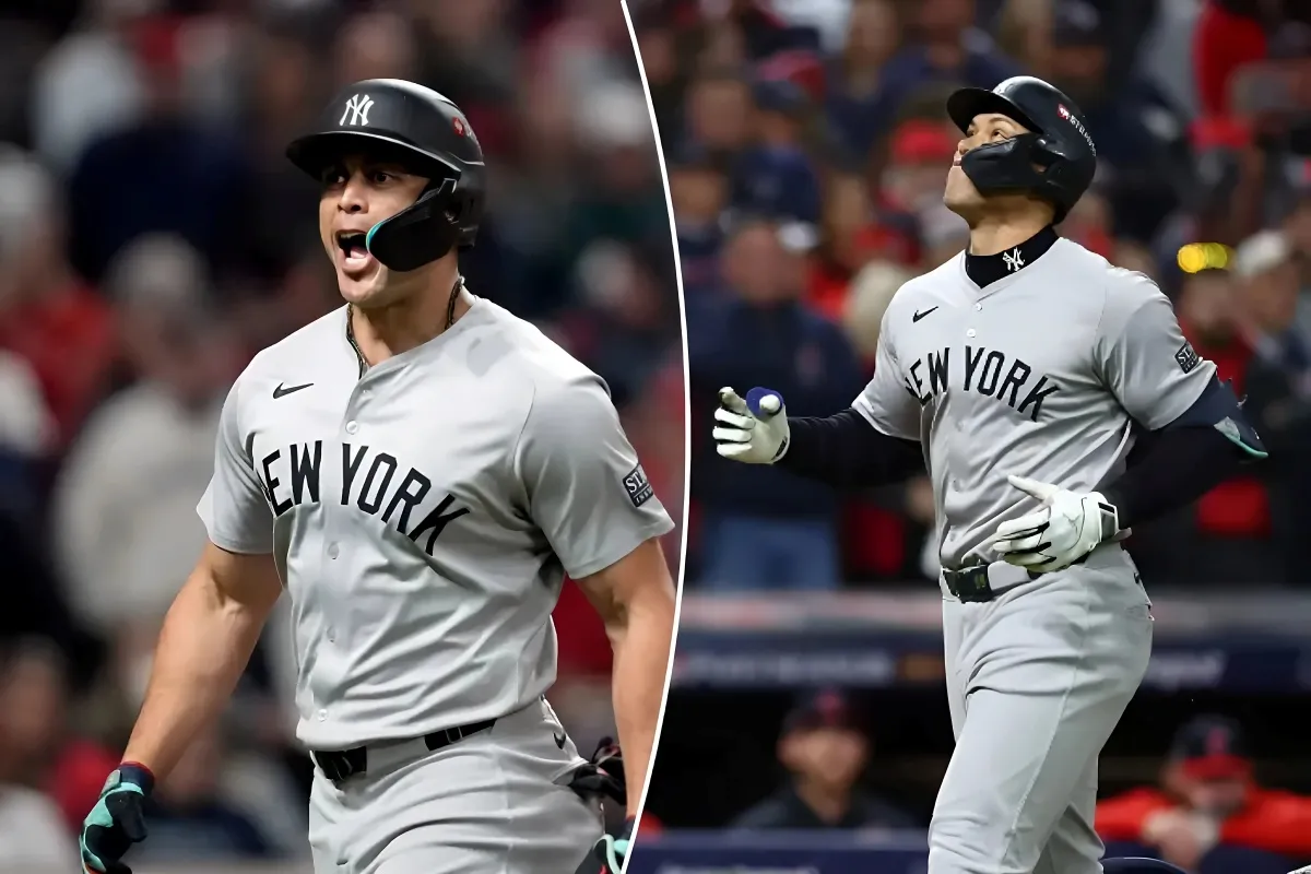 Aaron Judge and Giancarlo Stanton Revive Yankees with Consecutive Home Runs, Bringing the Team Back to Life - lulu