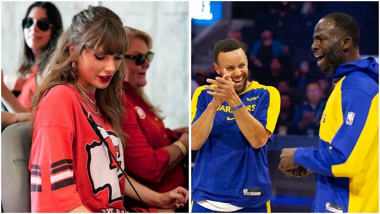 Watch: Steph Curry and Draymond Green bop to Taylor Swift's hit amid Warriors mid-practice Karaoke