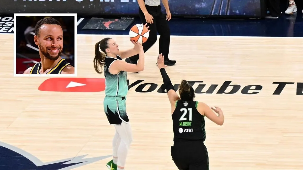 Steph Curry drops 3-word reaction to Sabrina Ionescu's iconic WNBA Finals shot