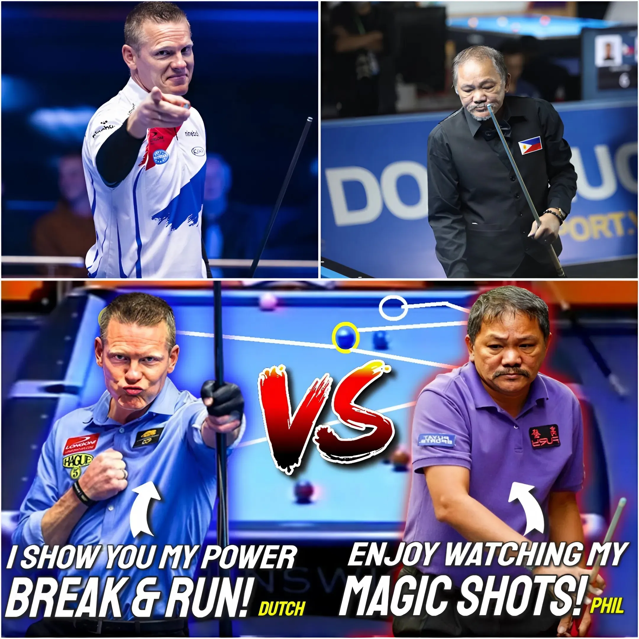 Billiards King Never Backs Down Against Niels Feijen In World Pool Masters Final!