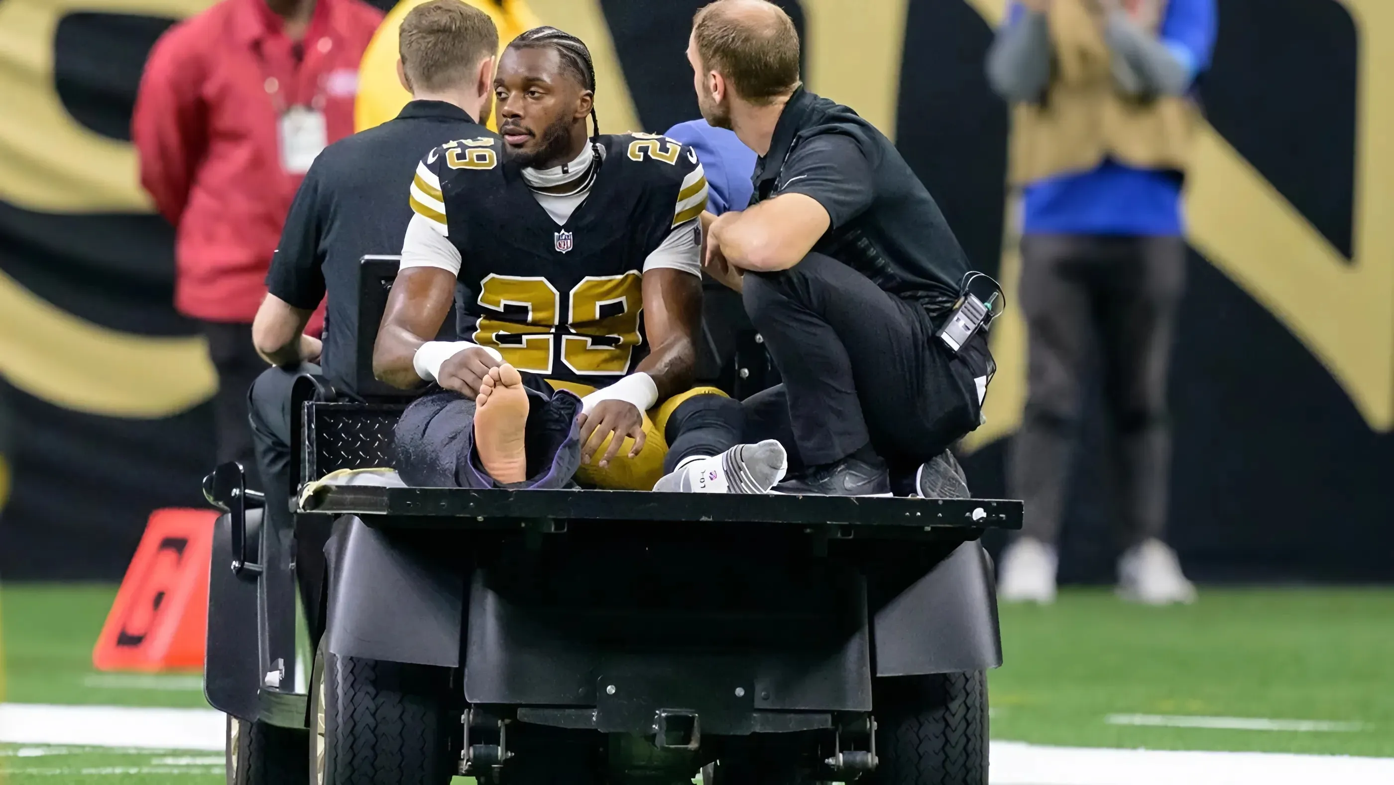 Report: Saints CB Paulson Adebo (leg) has season-ending surgery