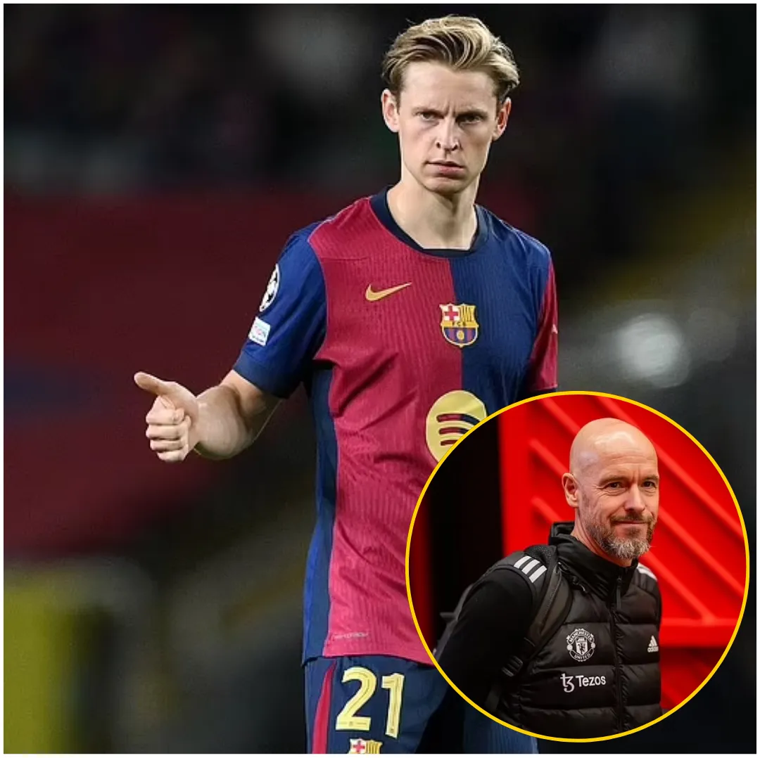 El Manchester United 'sigue interesado en Frenkie de Jong', pero un fichaje en enero por la estrella del Barcelona podría ser la 'última apuesta' de Erik ten Hag en el mercado de fichajes