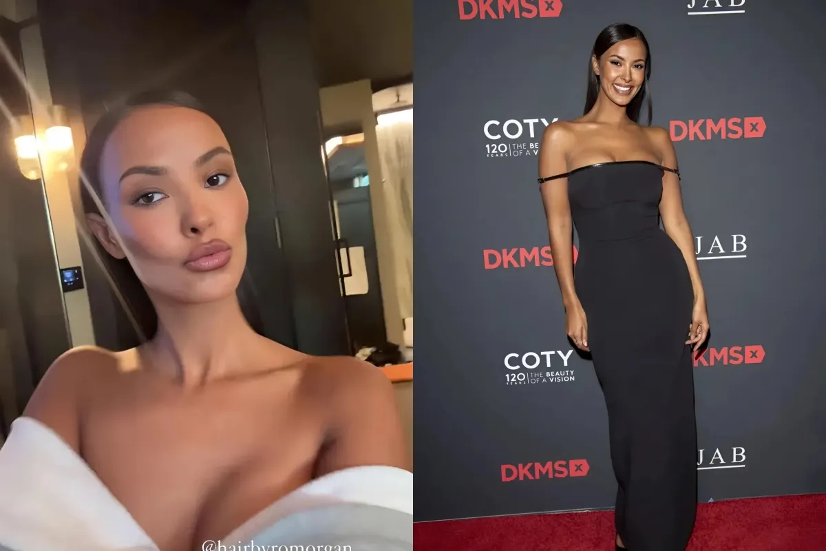 Maya Jama wows in figure-hugging black gown at gala in New York following split from Stormzy ngocc