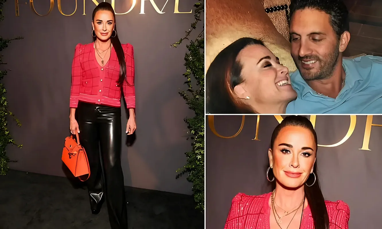 Kyle Richards sizzles in leather as she steps out solo after shock comments on Mauricio Umansky split - lulu