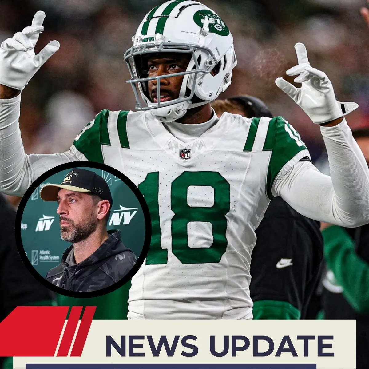 Jets WR Mike Williams breaks silence after public criticism from QB Aaron Rodgers