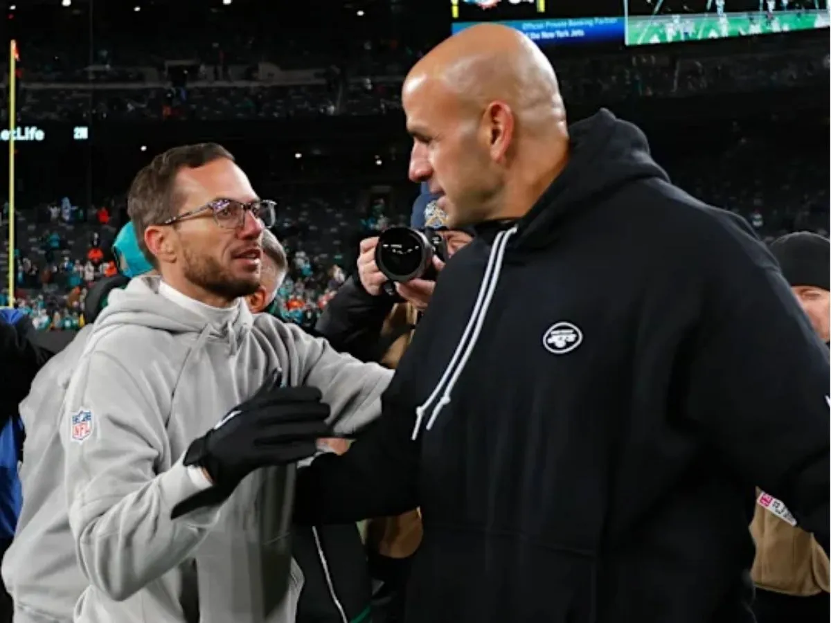 Robert Saleh gave Dolphins fans another reason to laugh at the Jets