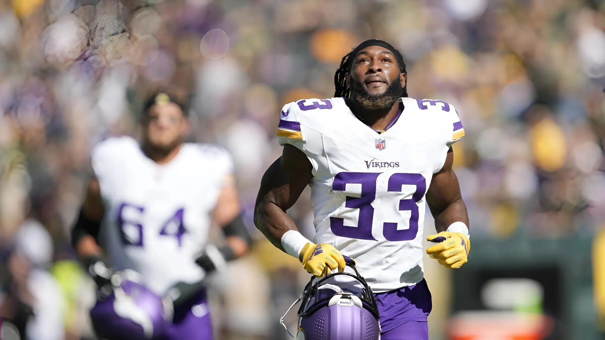 Vikings list Aaron Jones, T.J. Hockenson as questionable