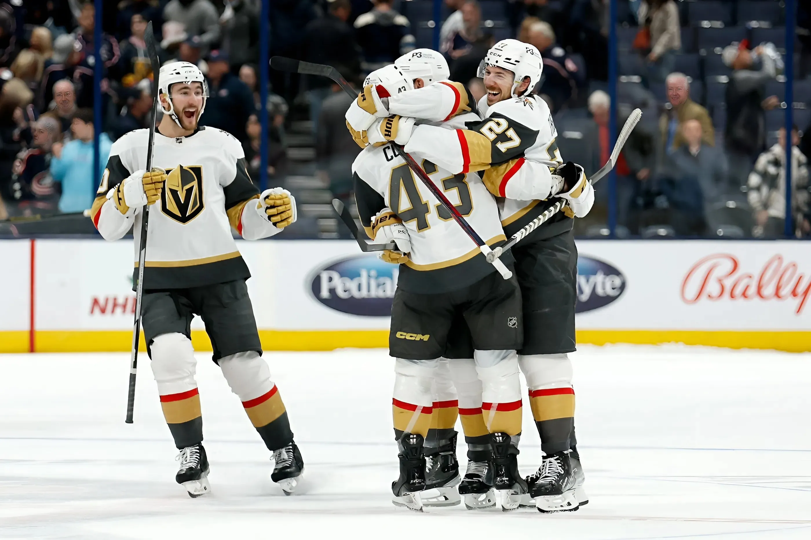 Vegas Golden Knights Notebook featuring Ivan Barbashev and Good Vibes