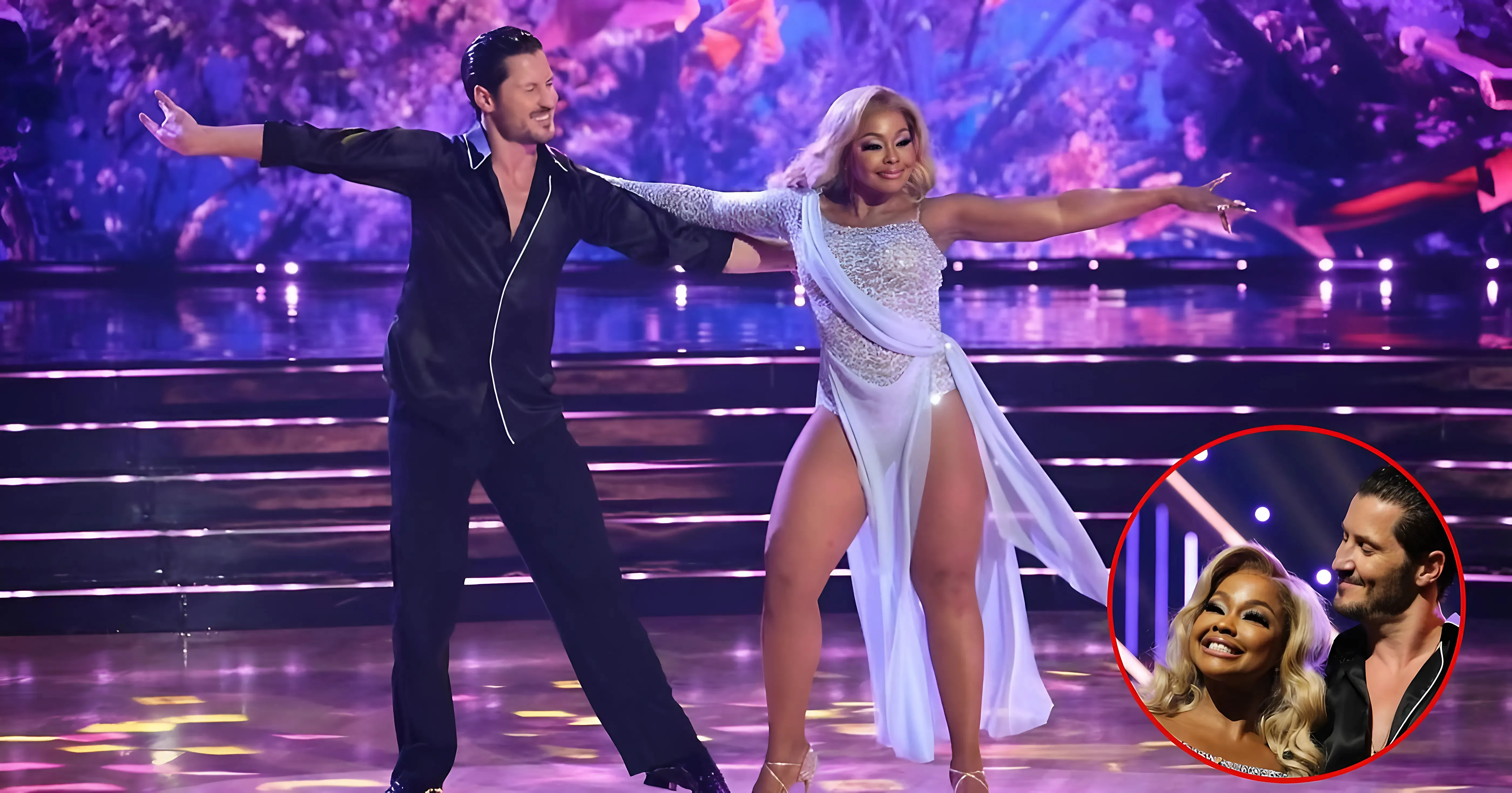 Phaedra Parks and Val Deliver Emotional Rumba Performance to 'Because You Loved Me' on Dedication Night trucc