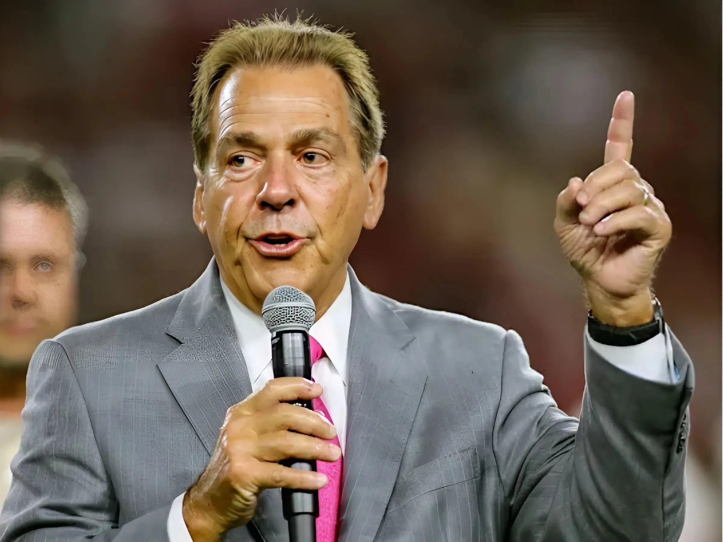 Nick Saban delivers rousing speech; ‘GameDay’ crowd at Texas approves