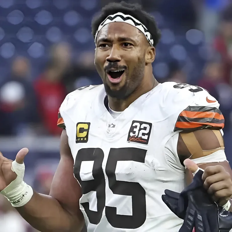 Myles Garrett Reiterates Commitment To Browns After Amari Cooper Trade