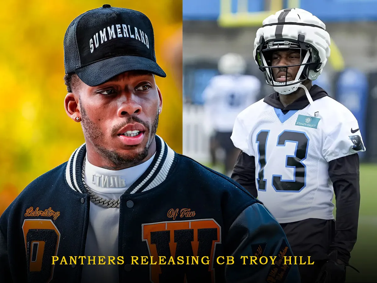 Panthers Releasing CB Troy Hill