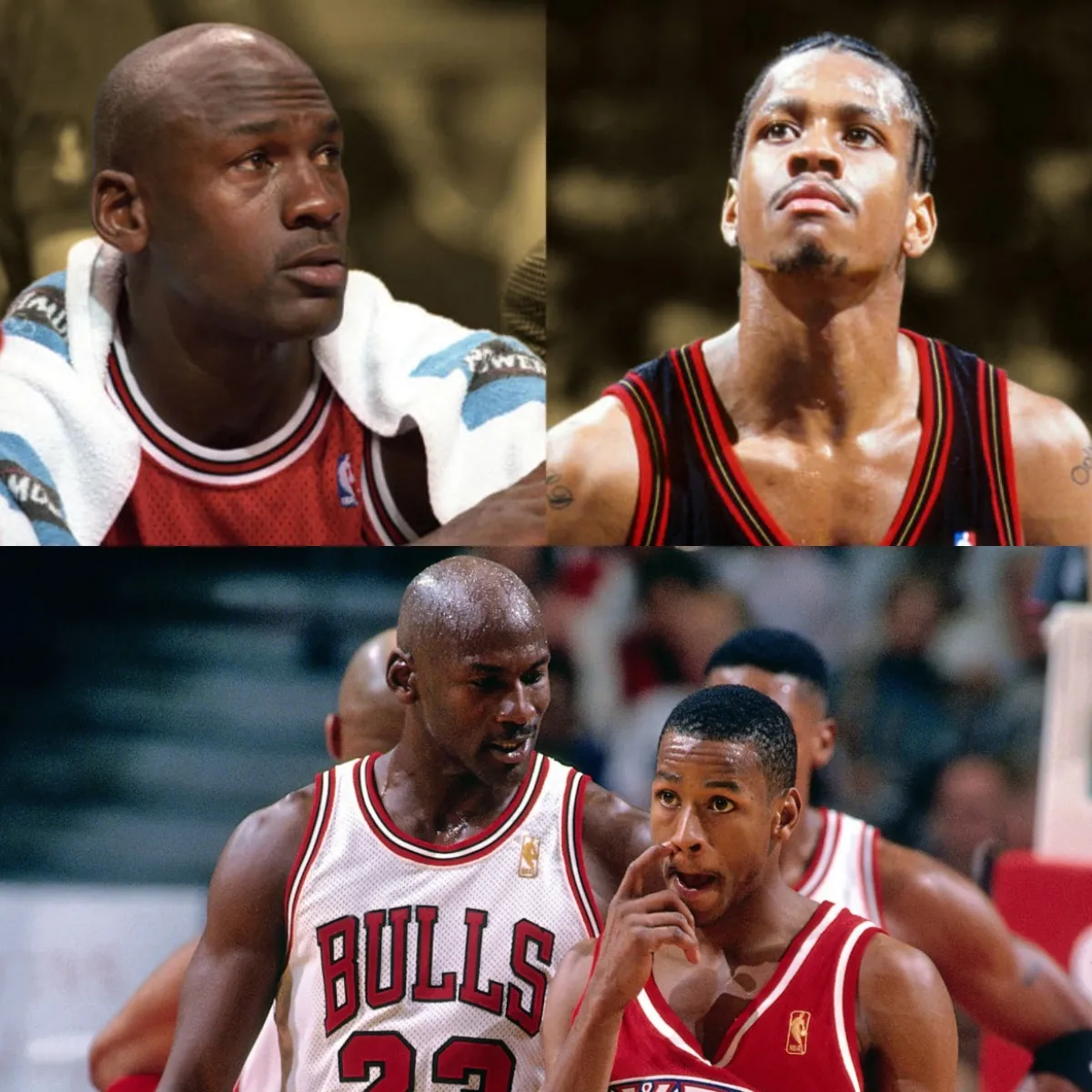 "He's smoking a cigar, with his uniform on before the NBA All-Star game" - Allen Iverson explains why Michael Jordan was the coolest NBA player ever