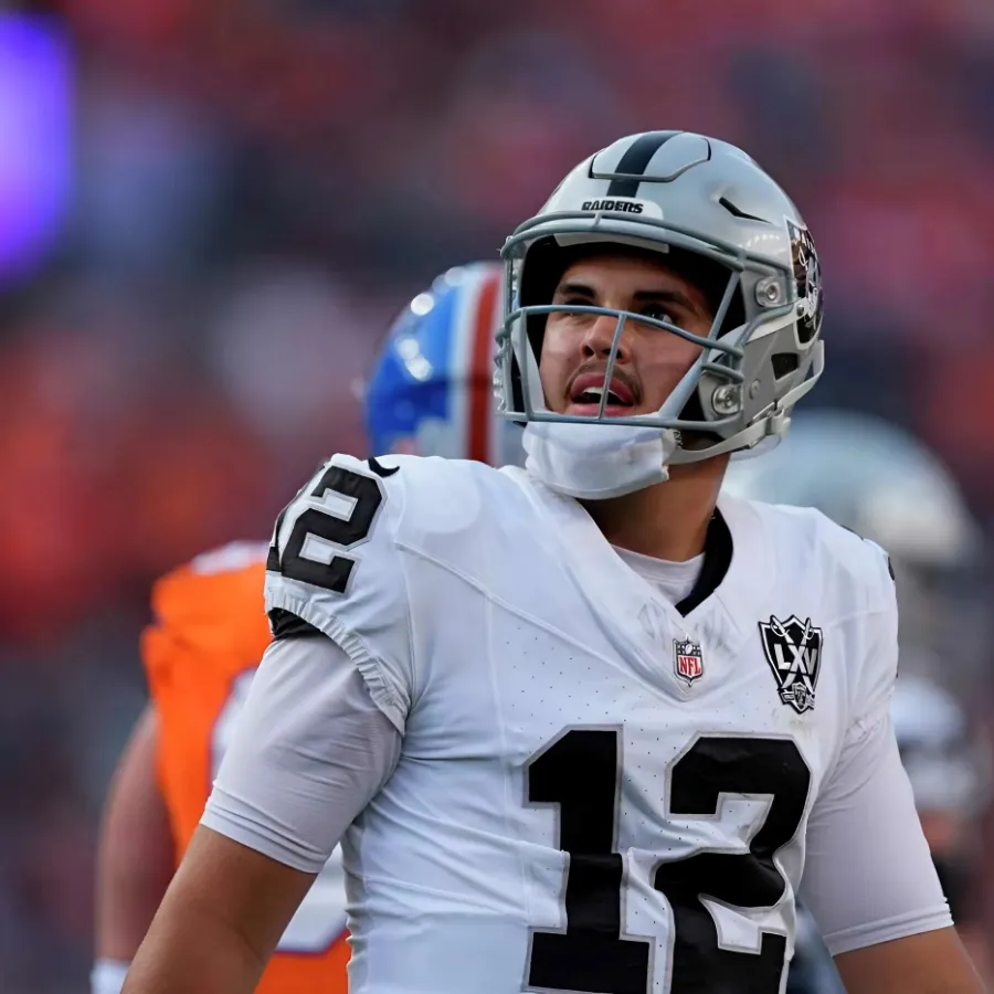 Raiders QB Aidan O’Connell Is Making History for the Wrong Reason