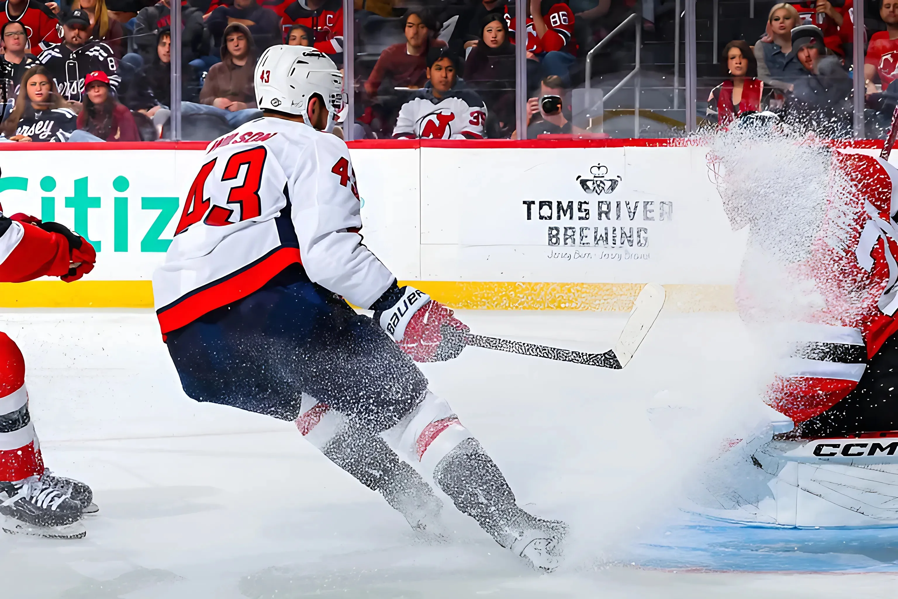 Washington Capitals Recover, Defeat New Jersey Devils, 6-5 (OT); Tom Wilson Extends Season-Opening Goal-Streak To Four Games trucc