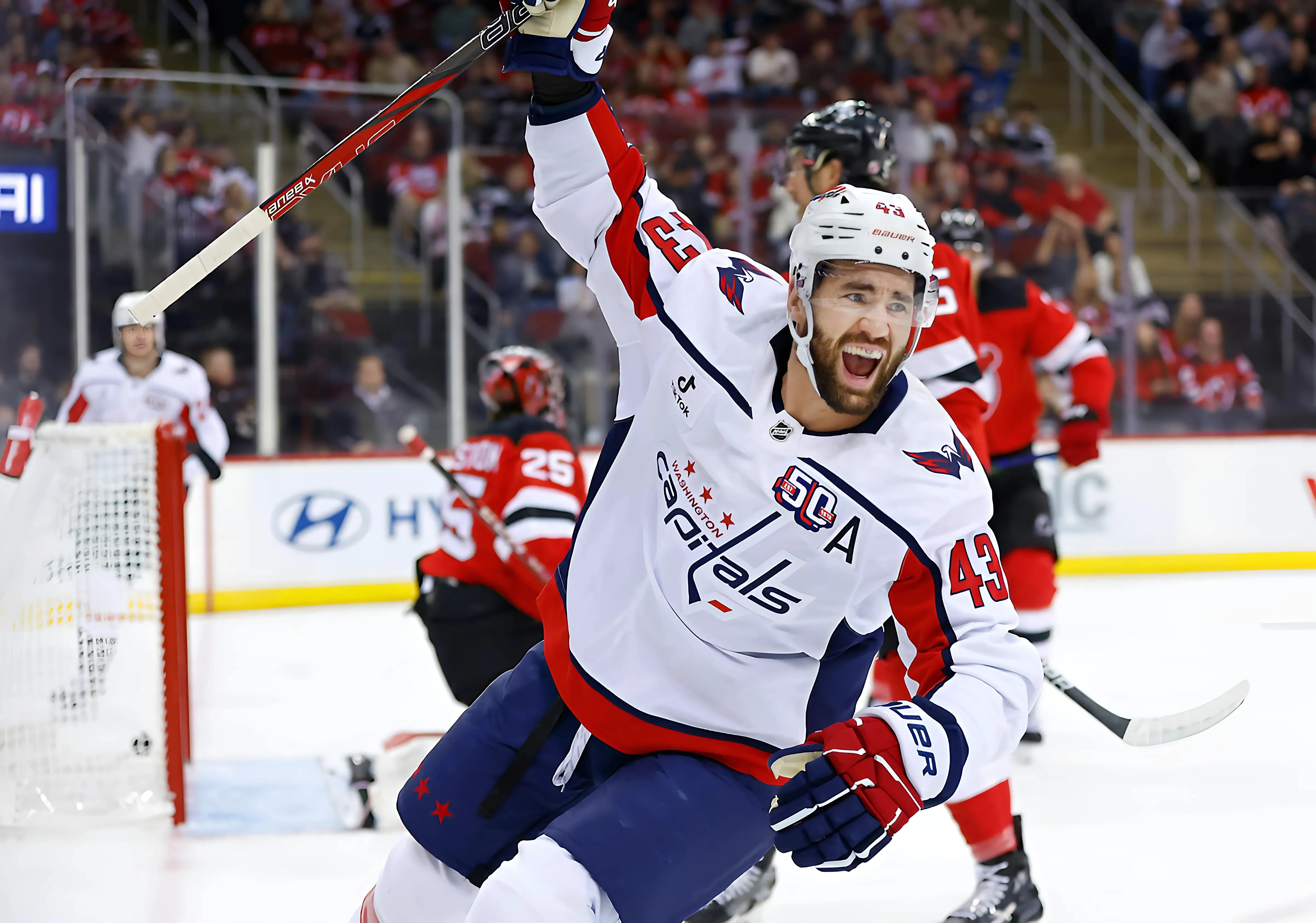 Tom Wilson's second goal of the game gives Capitals OT win over Devils trucc