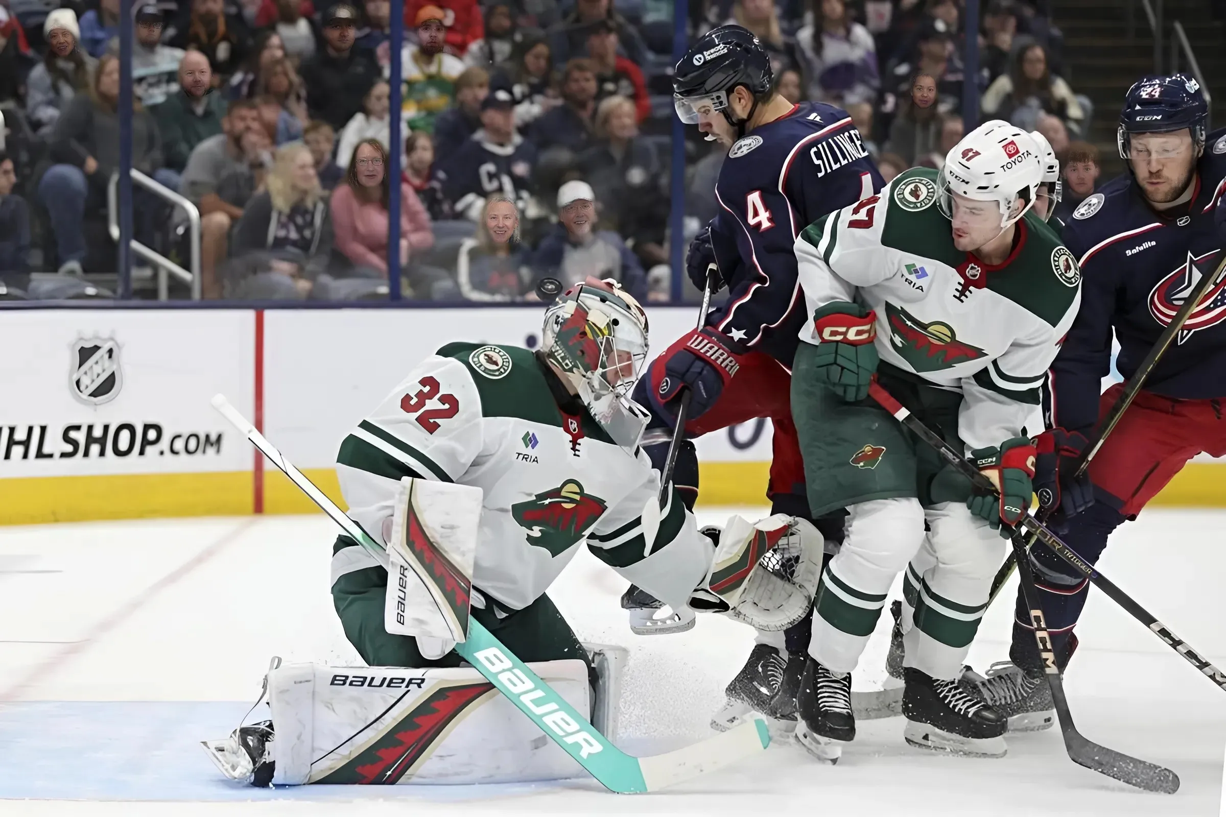 Wild make unique history in win over Blue Jackets