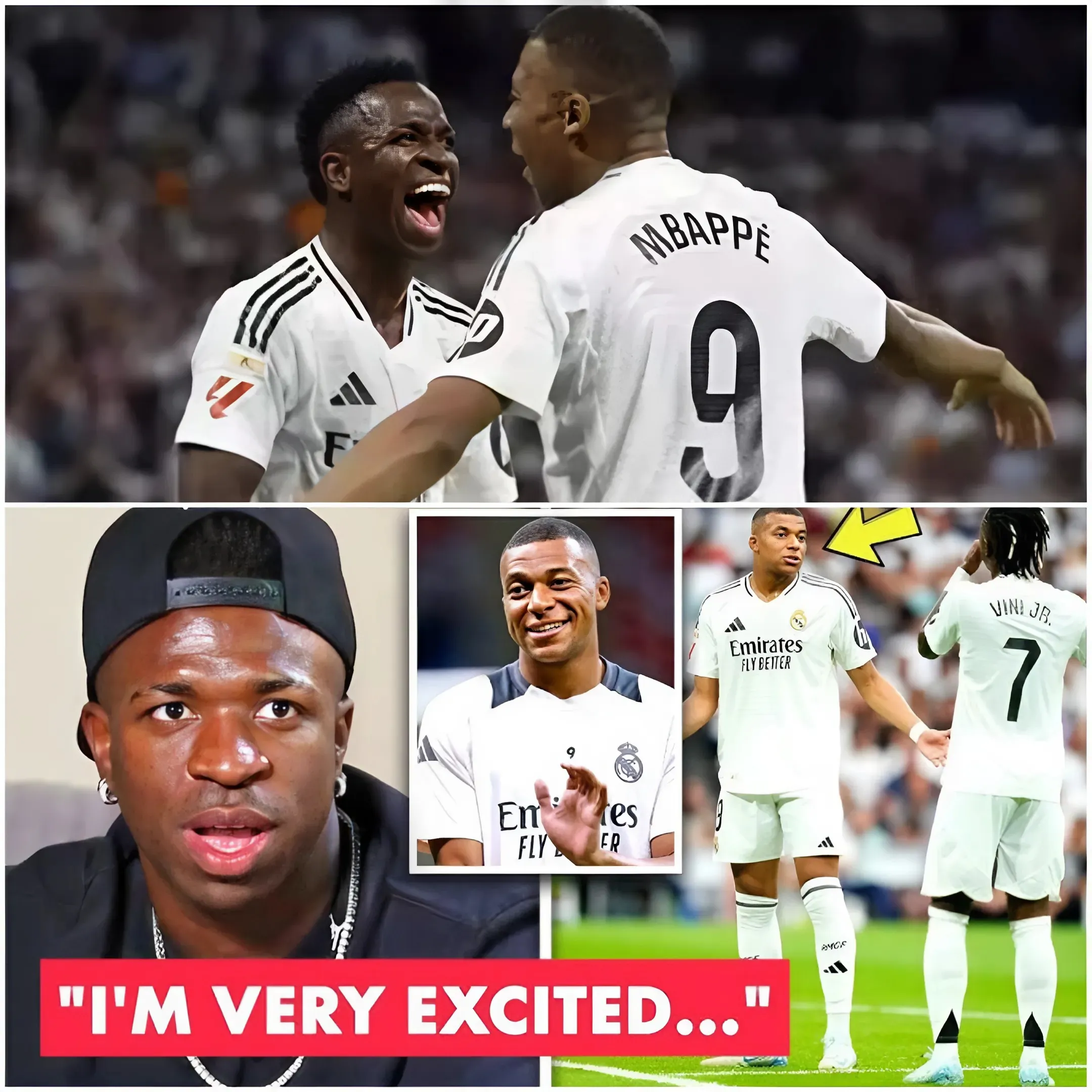 🔥 REVELADO: Vinicius Jr dice lo que NECESITA Mbappé para empezar a marcar