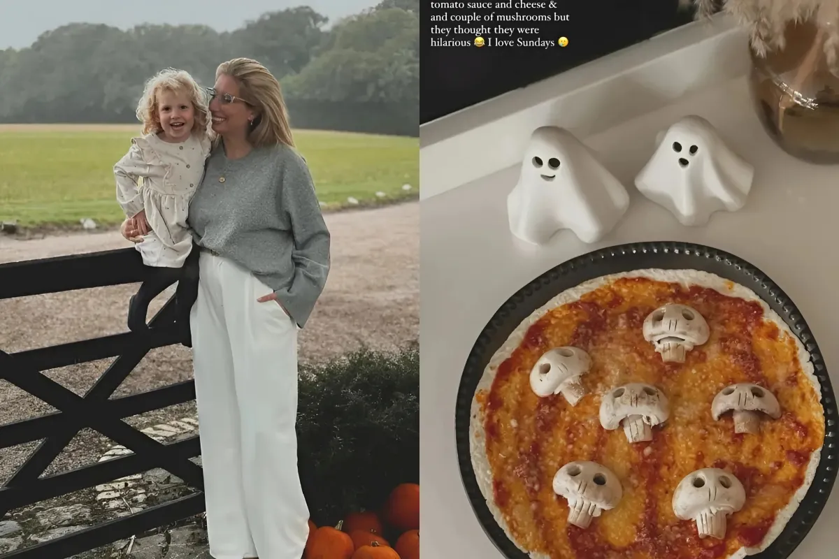 Stacey Solomon shares her 4-ingredient skeleton pizza recipe – and it’s perfect to make with the kids for ngocc