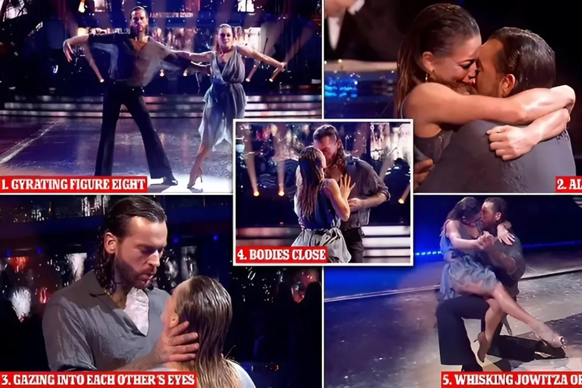 The five raciest moments from Strictly's Pete Wicks and Jowita Przystał's raunchy rumba after leaving the judges and viewers hot and bothered over their routine ngocc