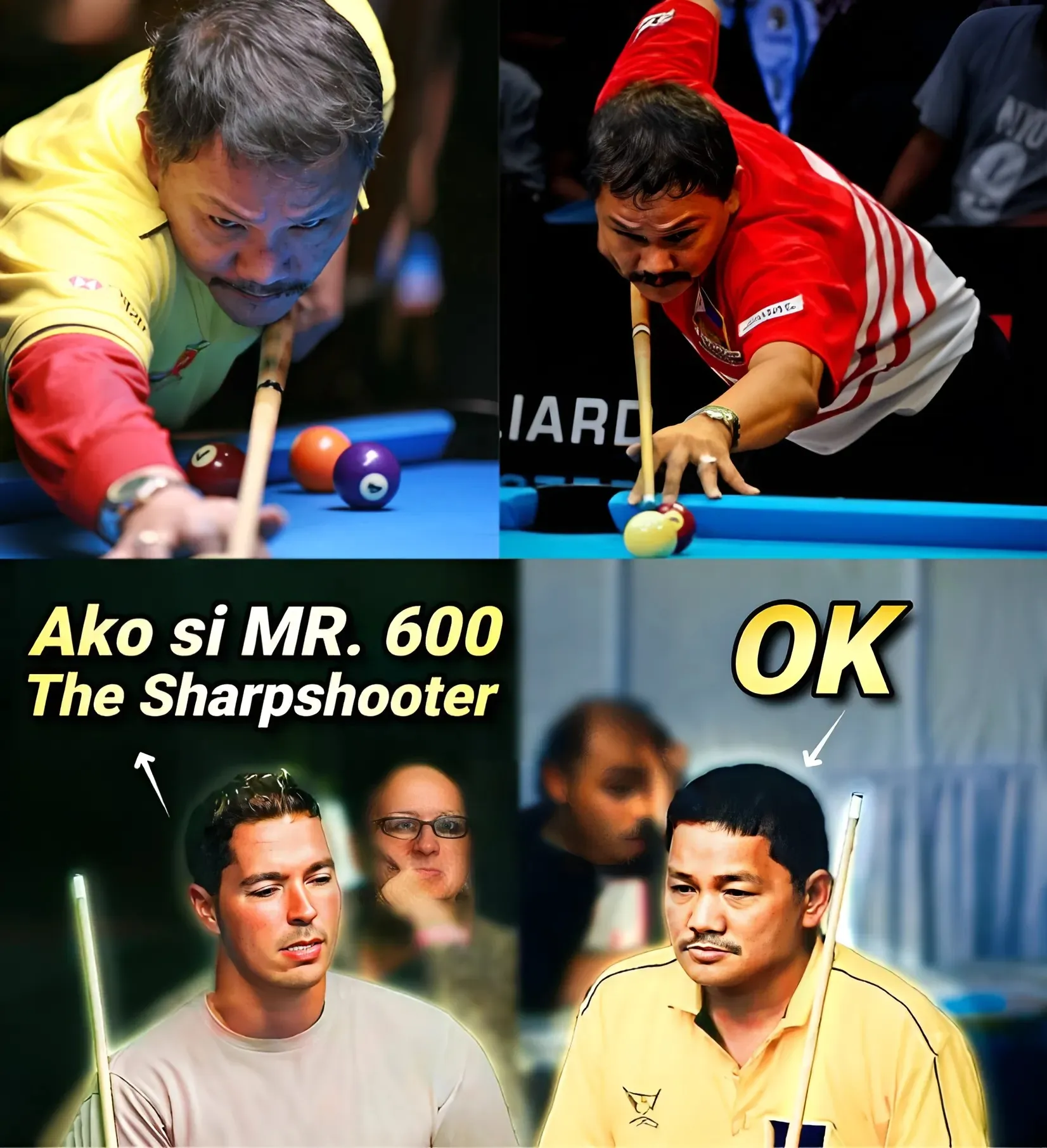 American Pistol Defeated In Dramatic Battle By 'Wizard' Efren Reyes!