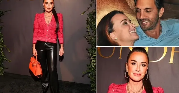 Kyle Richards sizzles in leather as she steps out solo after shock comments on Mauricio Umansky split