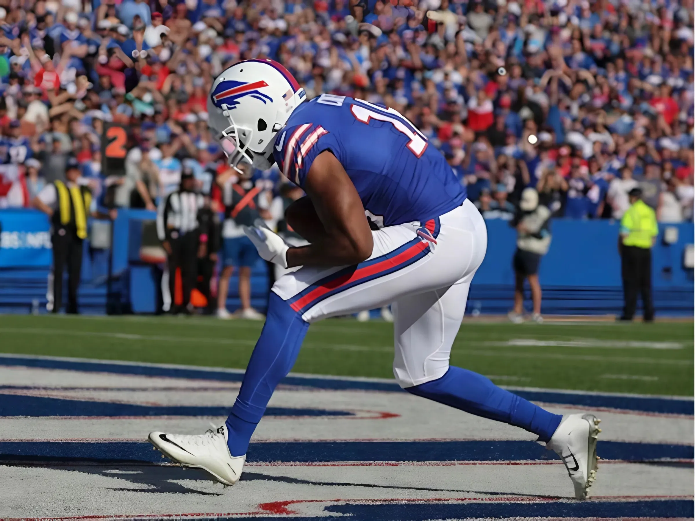 Amari Cooper’s first reception for Buffalo Bills goes for a touchdown