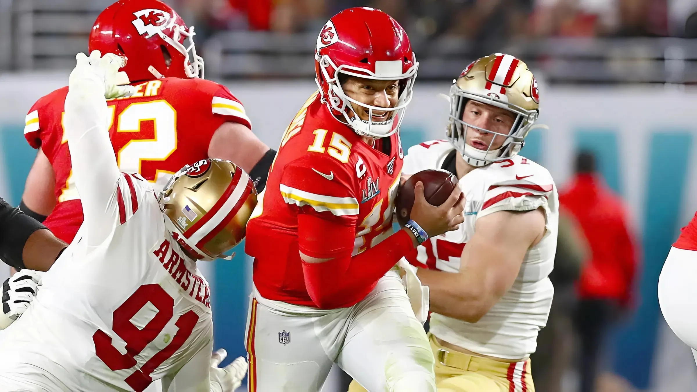 Chiefs' Patrick Mahomes secures career first in win vs. 49ers