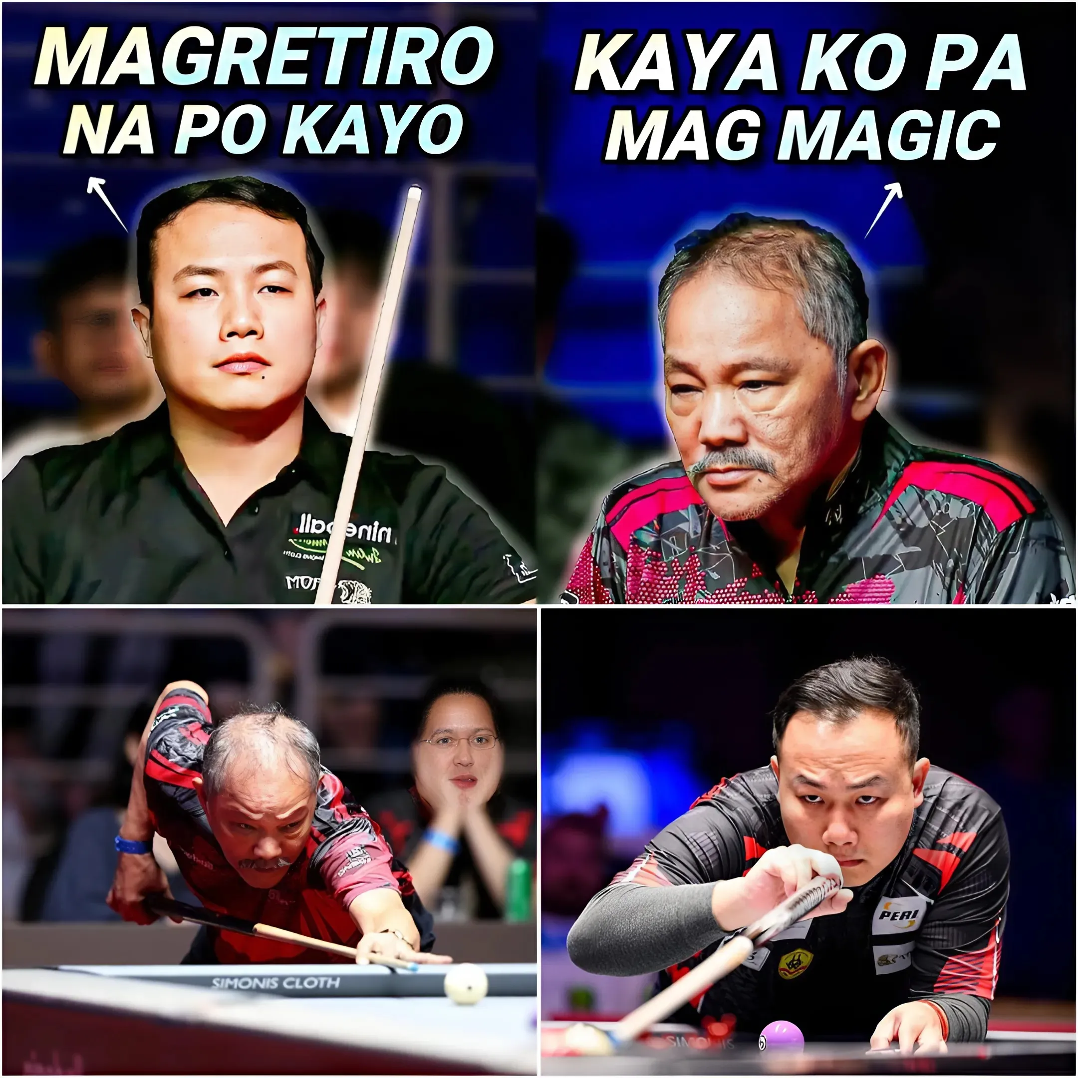 Efren 'BATA' Reyes: Billiards Legend Shines In Vietnam! Shocking 9-Ball Battle With Super Penetrating Bullets!